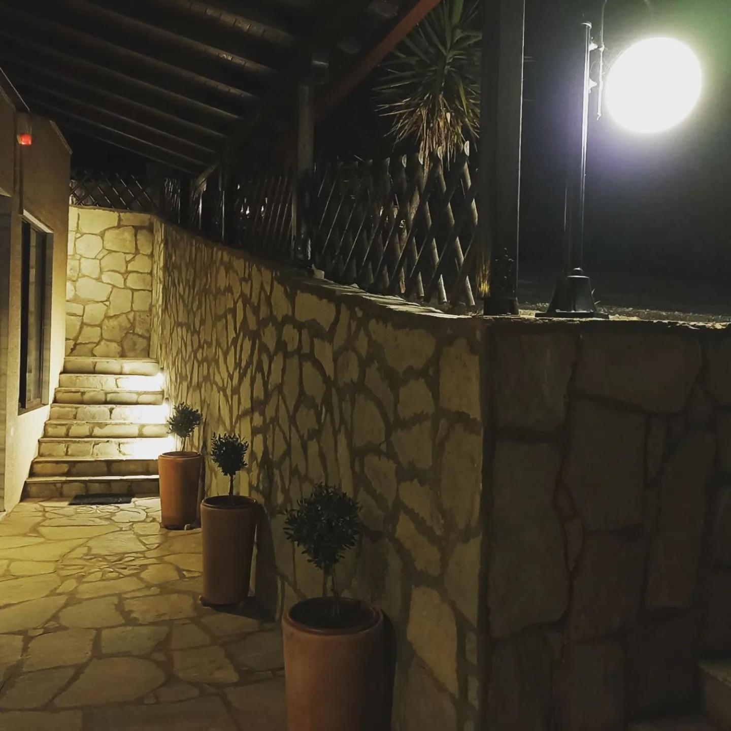 Pension Karvounoskala Stratoni Buitenkant foto